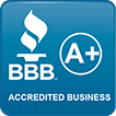 BBB Accredited Business, A+ Rating